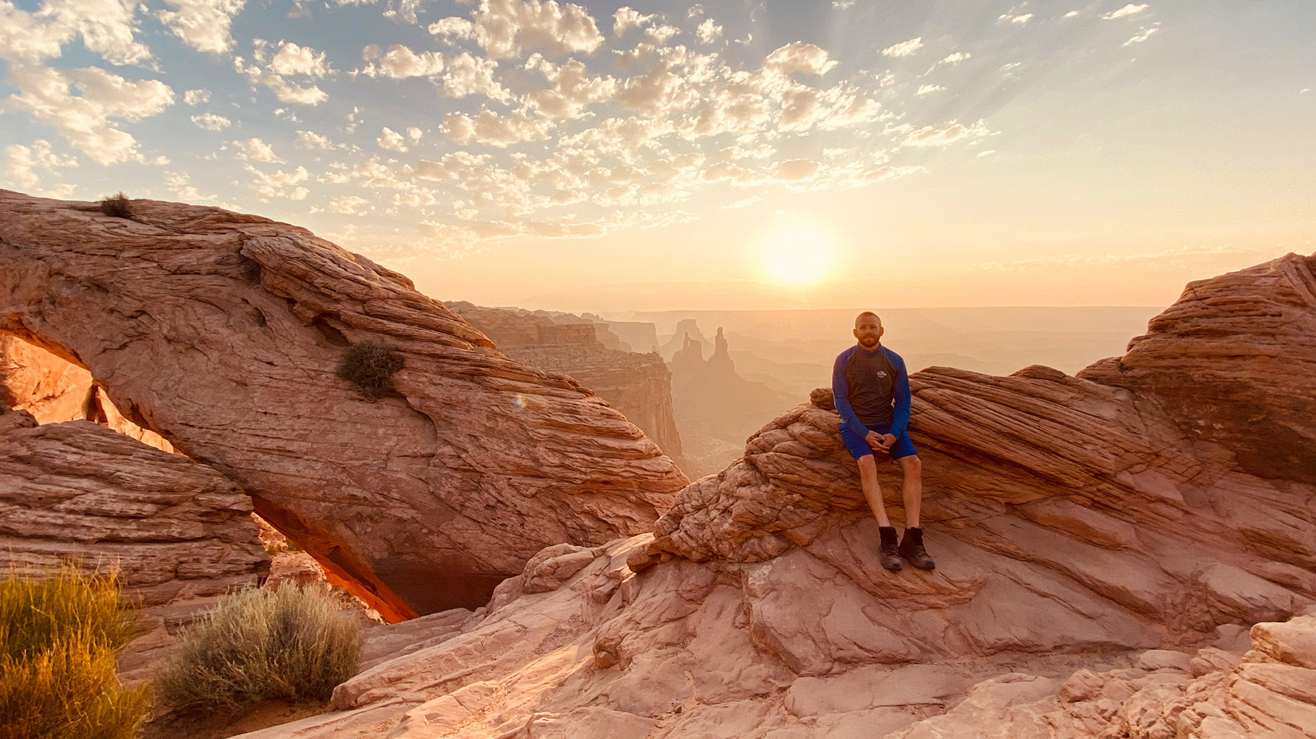 Steve Smyth at the grand canyon